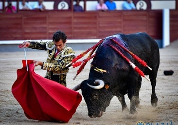 El toreo sin premio de Álvaro Burdiel convence en Madrid