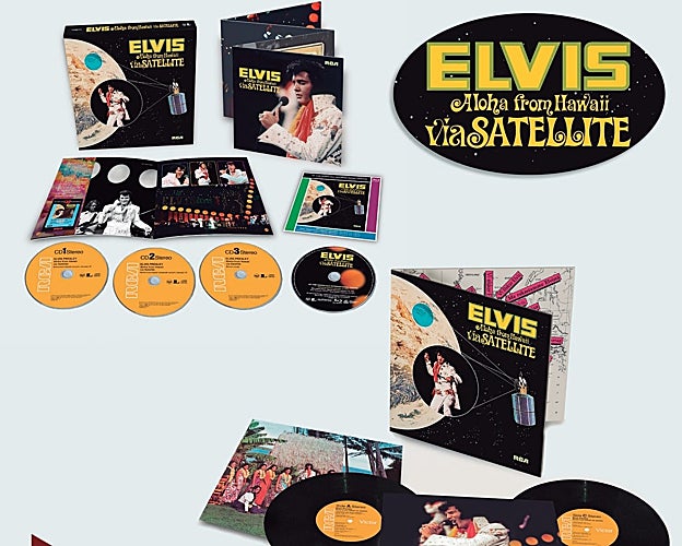 Los contenidos de la reedición de 'Elvis: Aloha from Hawaii via Satellite'