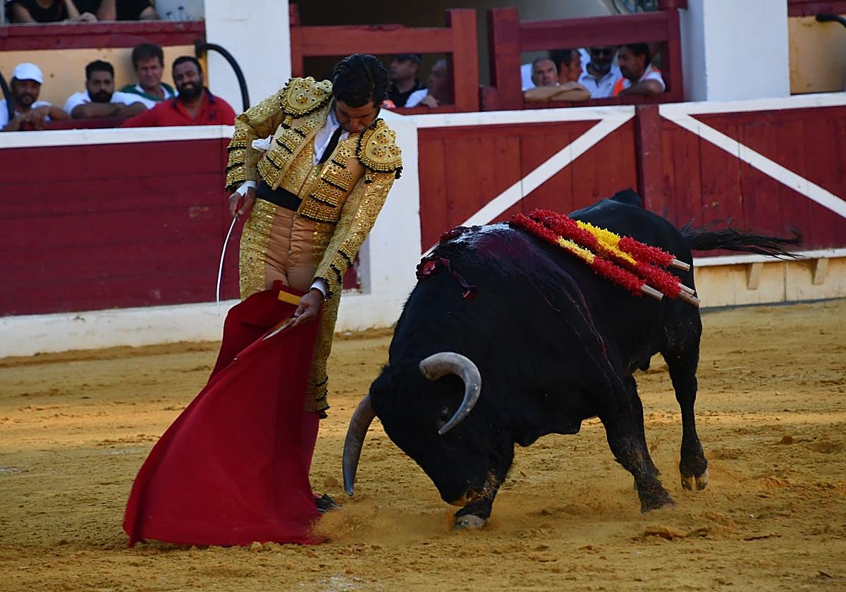 Morante de la Puebla, con el cuarto toro