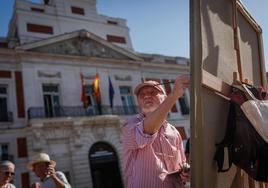 El tórrido verano en el que Antonio López regresó a la Puerta del Sol