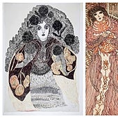 Mujeres que pintaron con ayuda de los espíritus para combatir el duelo y la pena