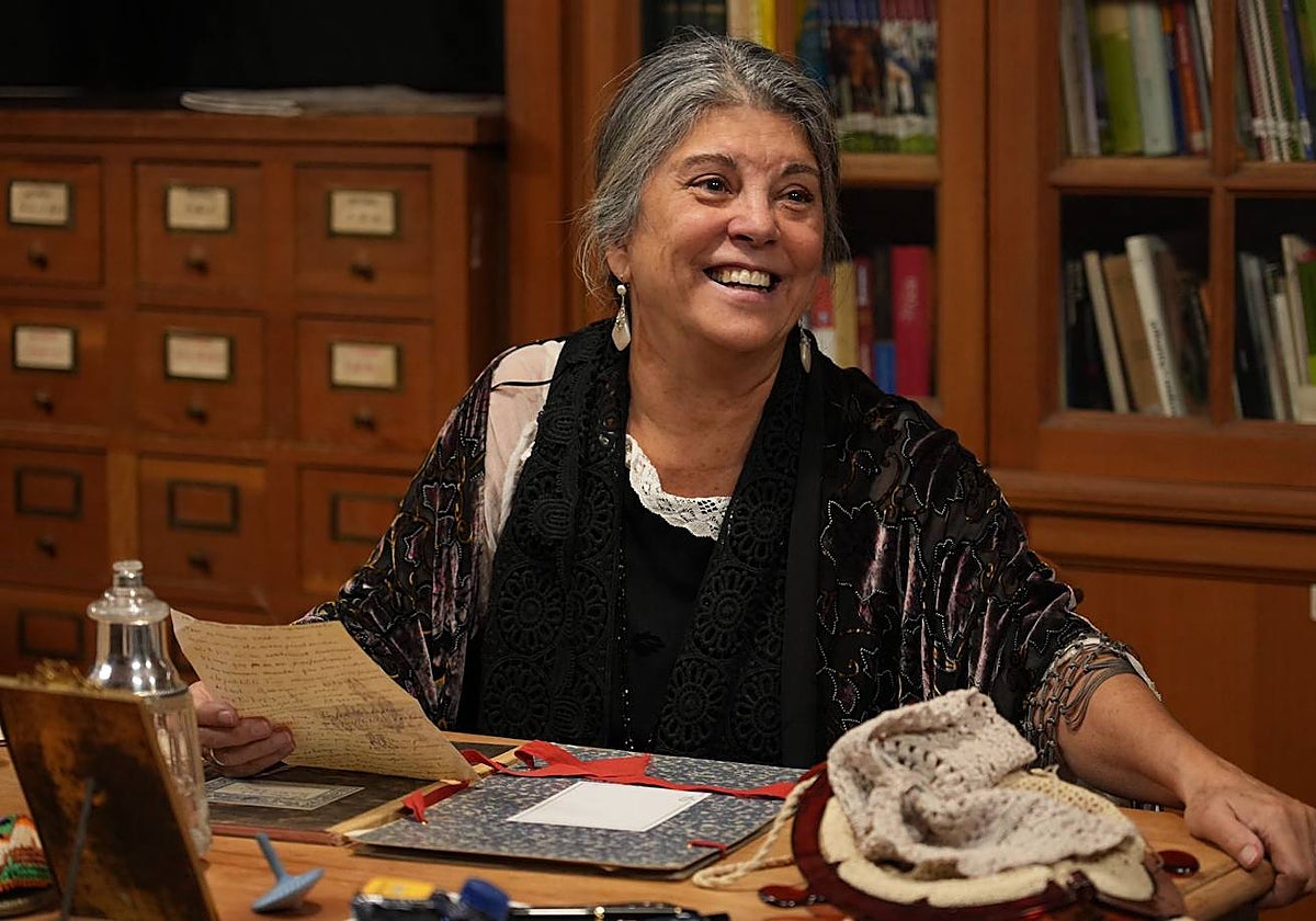 Laura Cepeda, en la obra