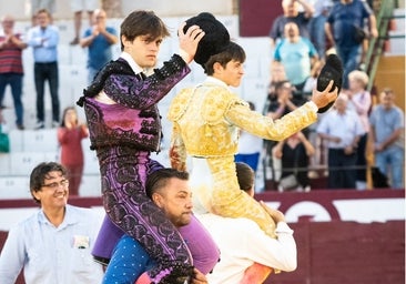 Cristiano Torres y Aarón Palacio, nuevas esperanzas del toreo aragonés
