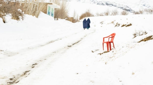 Fragmento de una de las obras de la serie 'The Kabuler', realizada para Magnum juntoa Lorenzo Meloni