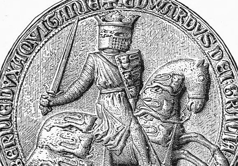 Sello ecuestre de Eduardo I de Inglaterra