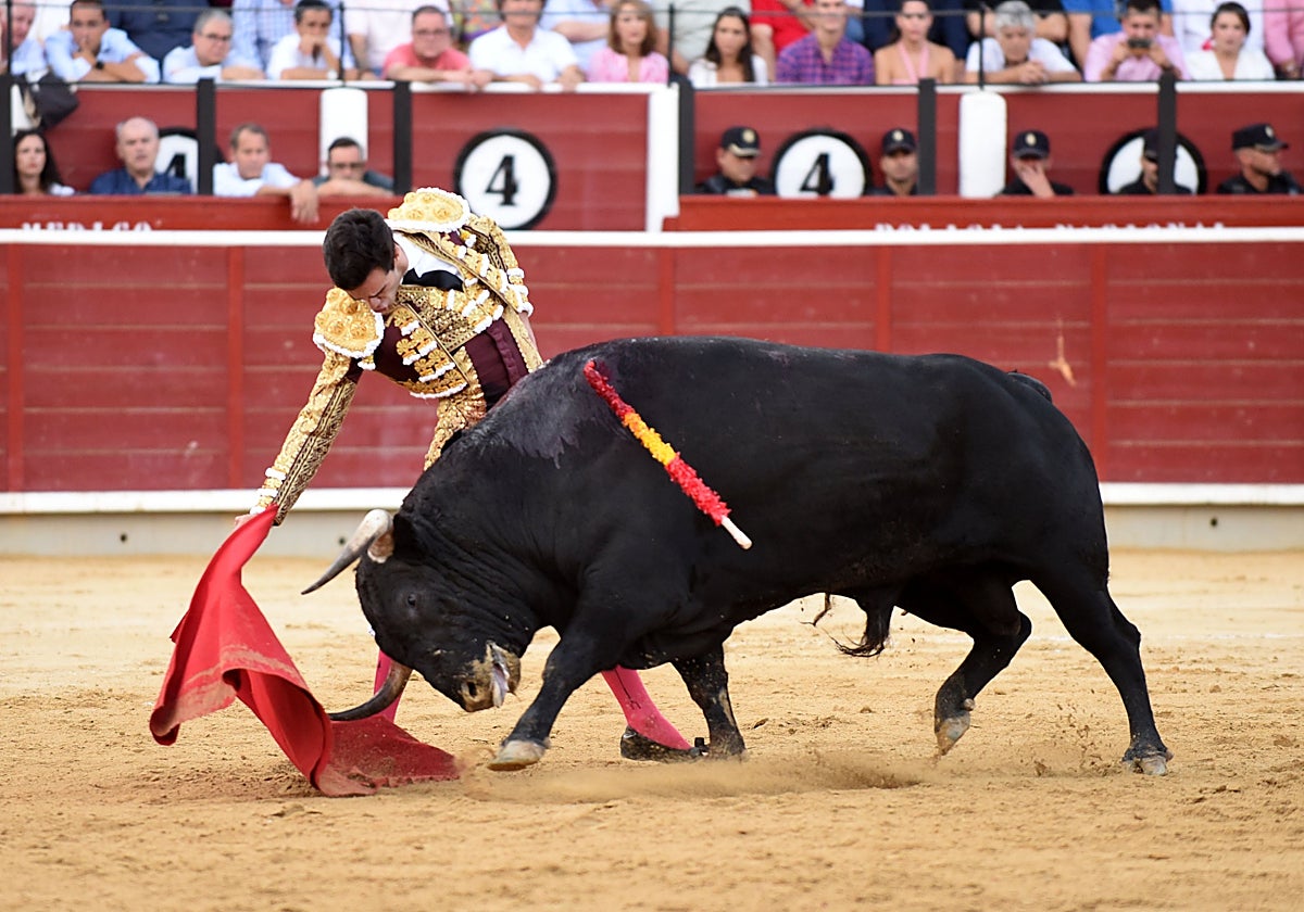 Tomás Rufo, con el tercer toro