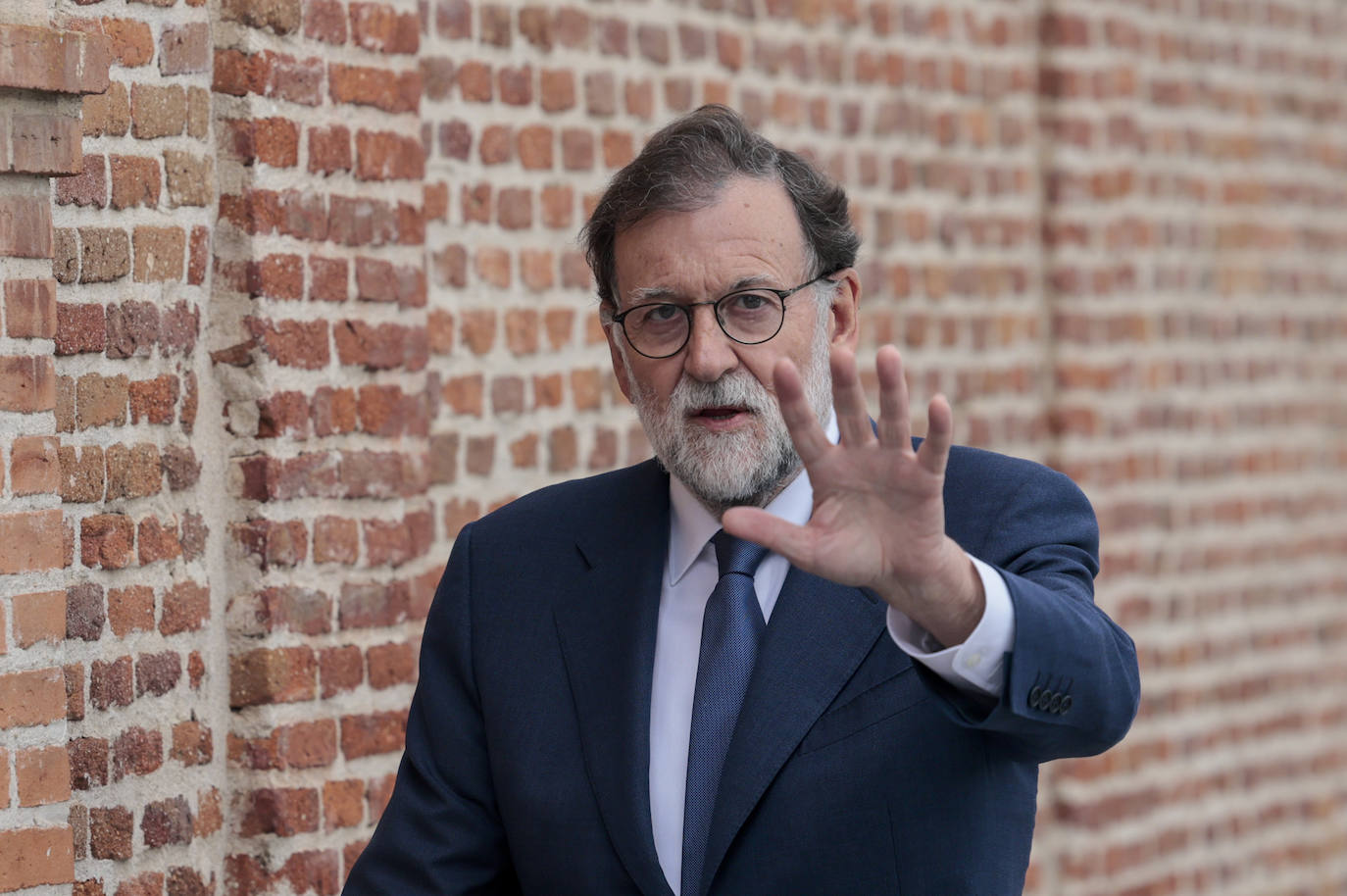 El expresidente del gobierno español Mariano Rajoy ha acudido a dar su último adiós a Pepe Domingo Castaño