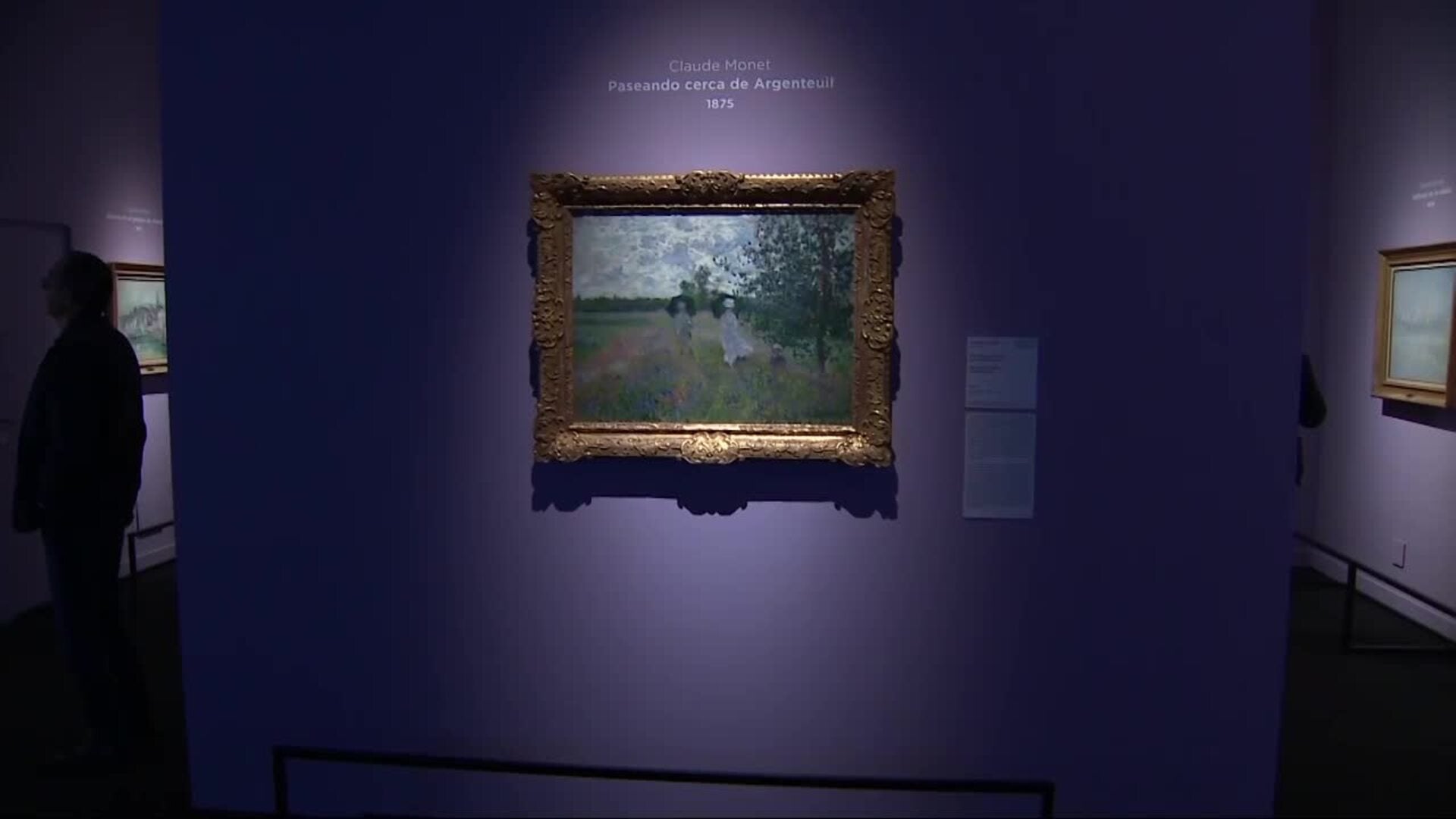El espacio municipal CentroCentro acoge la primera exposición dedicada a Claude Monet