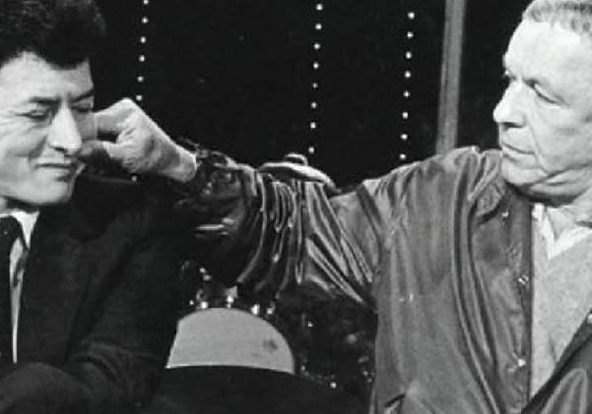 'Palito' Ortega y Frank Sinatra