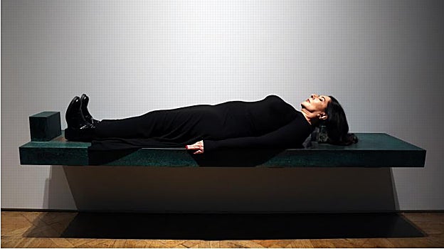 La performer serbia, en 'Dragón verde'