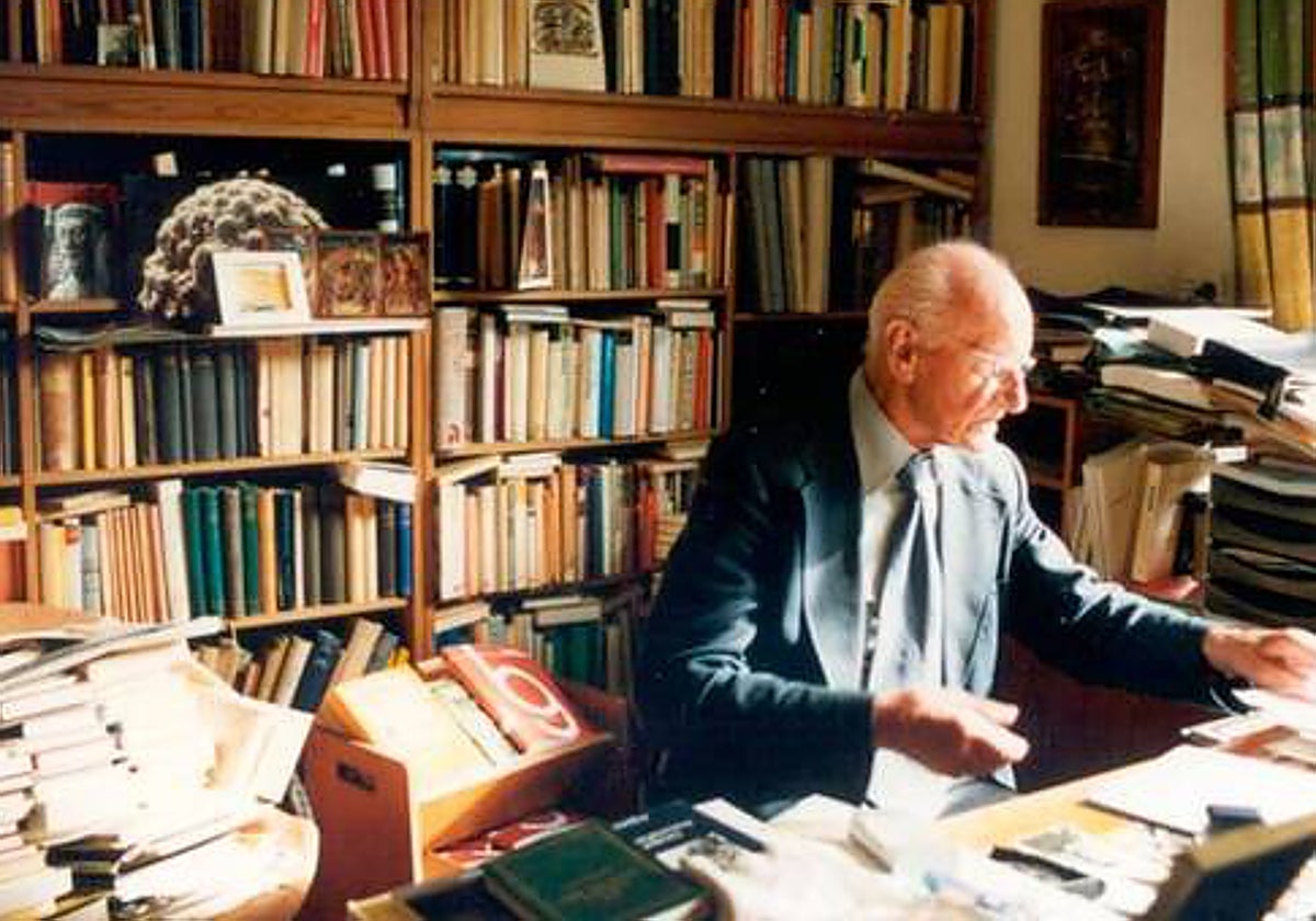 El filósofo neoescolástico  Josef Pieper (1904-1997)