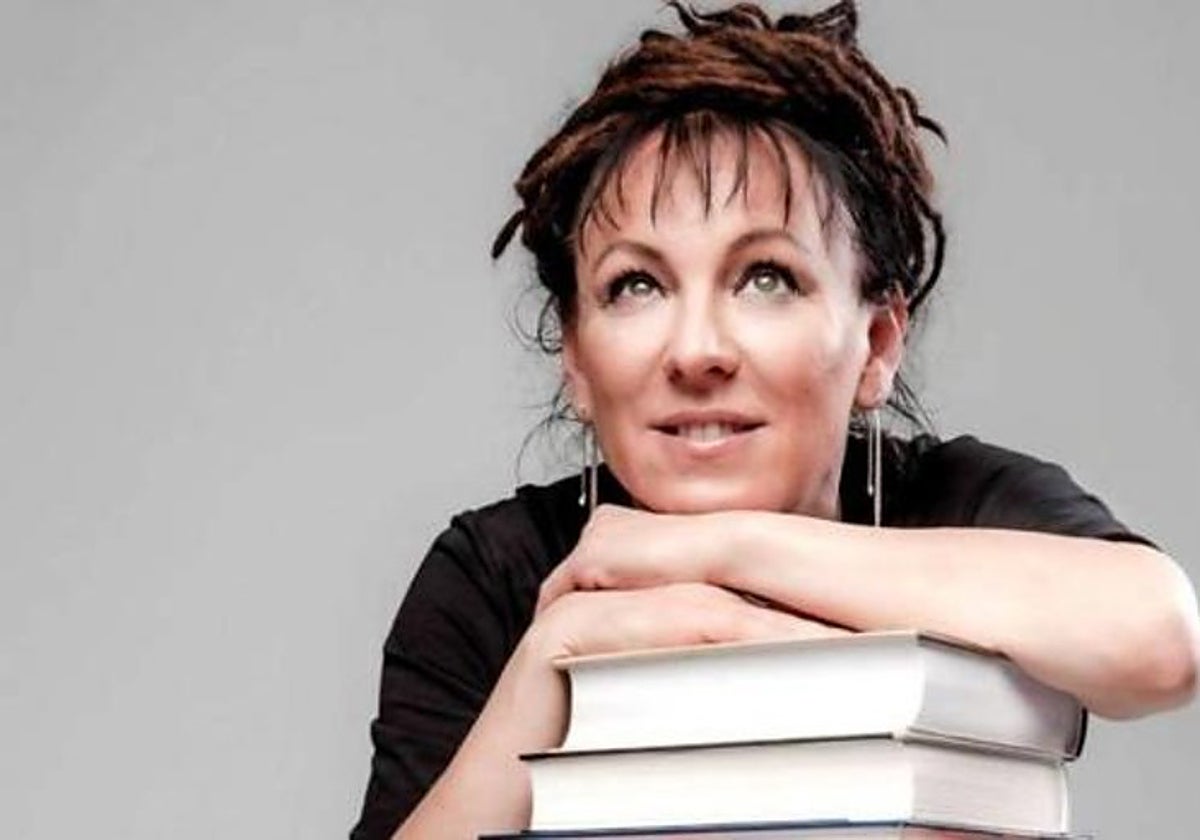 La escritora polaca Olga Tokarczuk