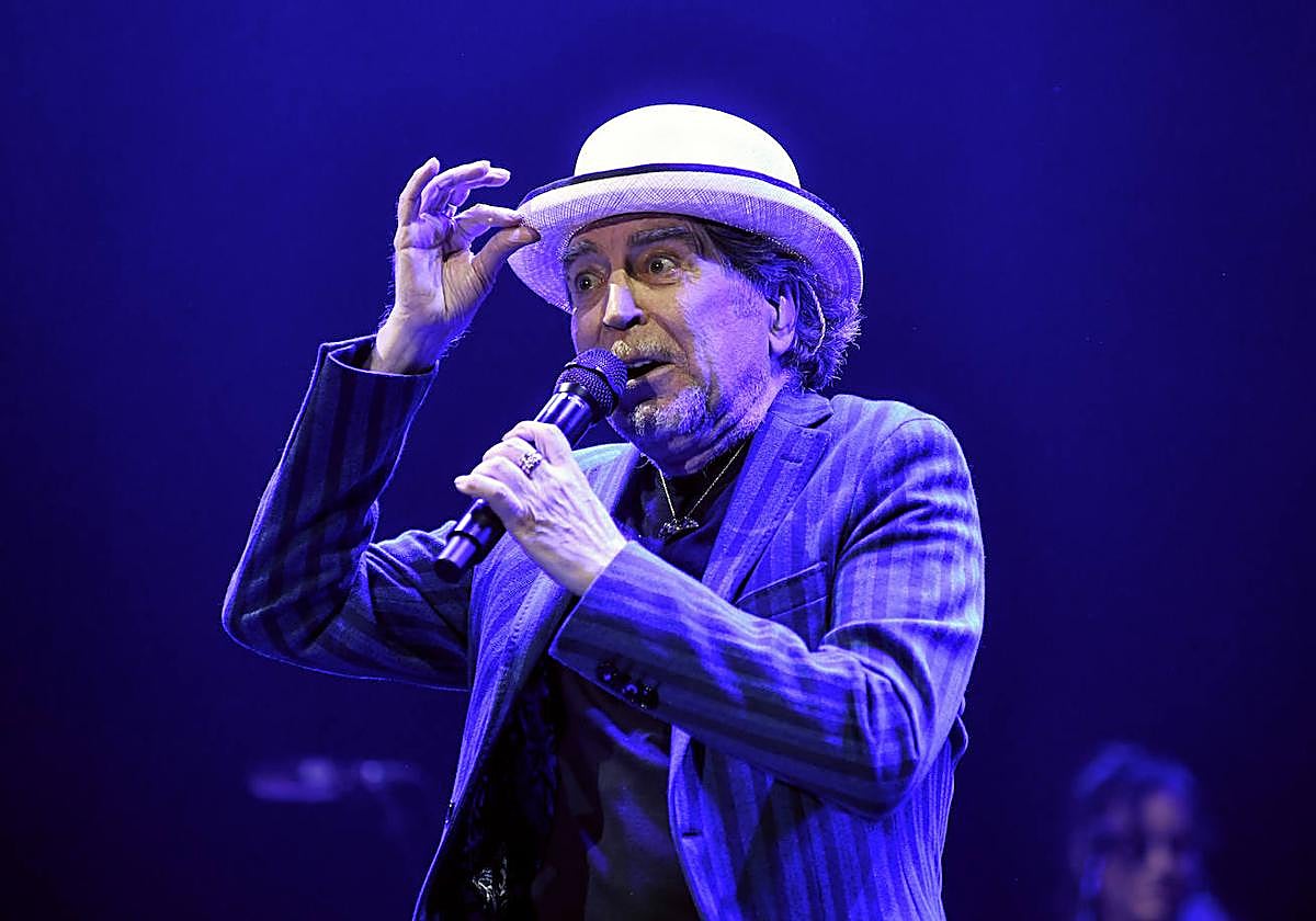 Joaquín Sabina, en el Palau Sant Jordi