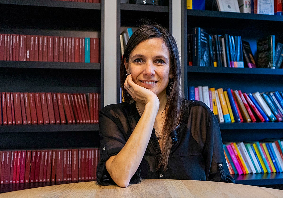 La escritora Leticia Martín