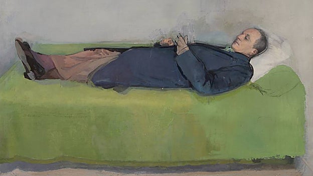 María Moreno. 'Antonio tumbado', 1990-1991. Colección particular