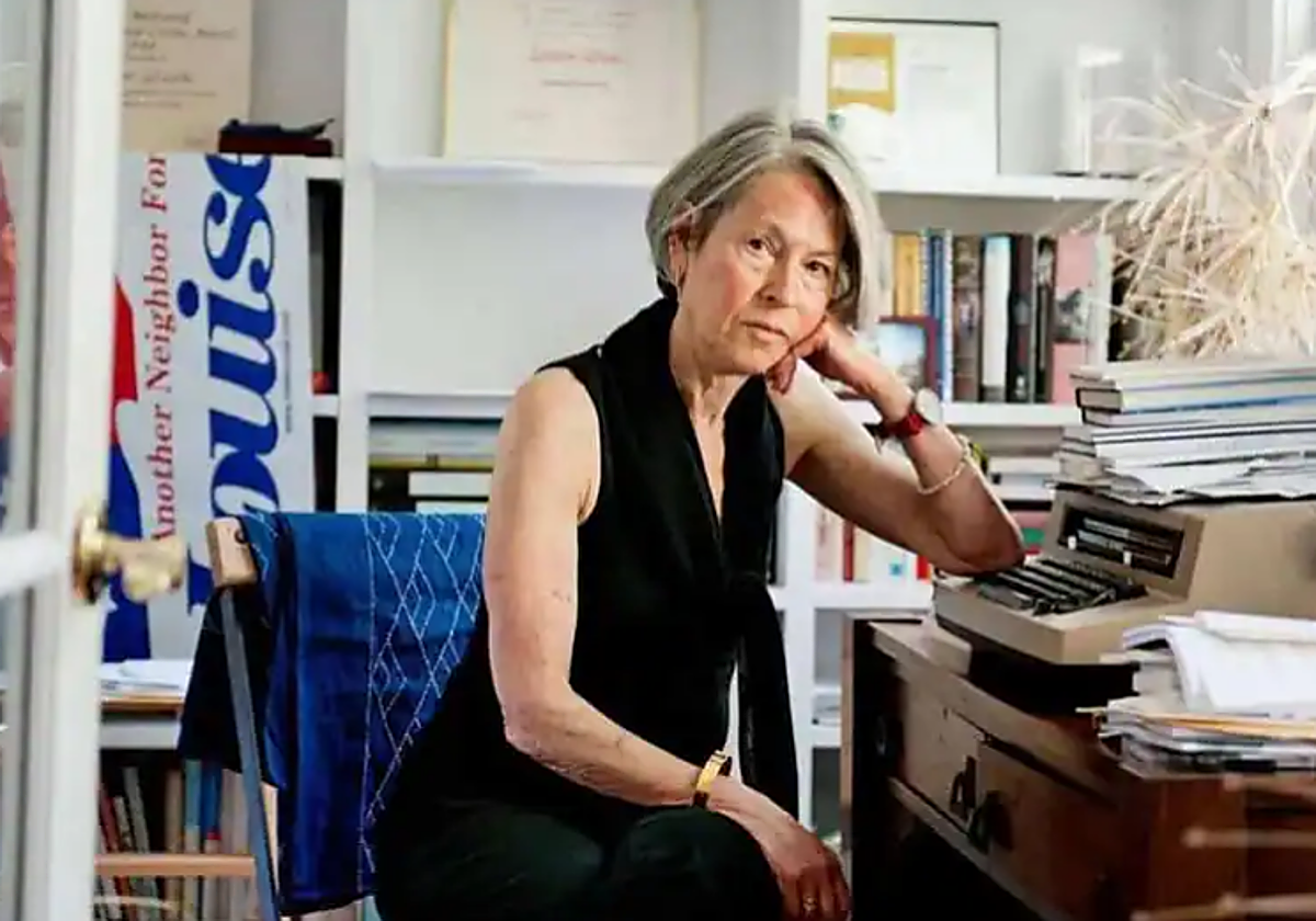 La poeta norteamericana Louise Elisabeth Glück