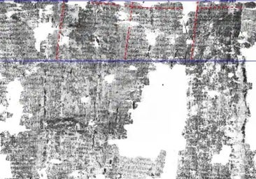 La IA ayuda a descifrar los papiros carbonizados de Herculano