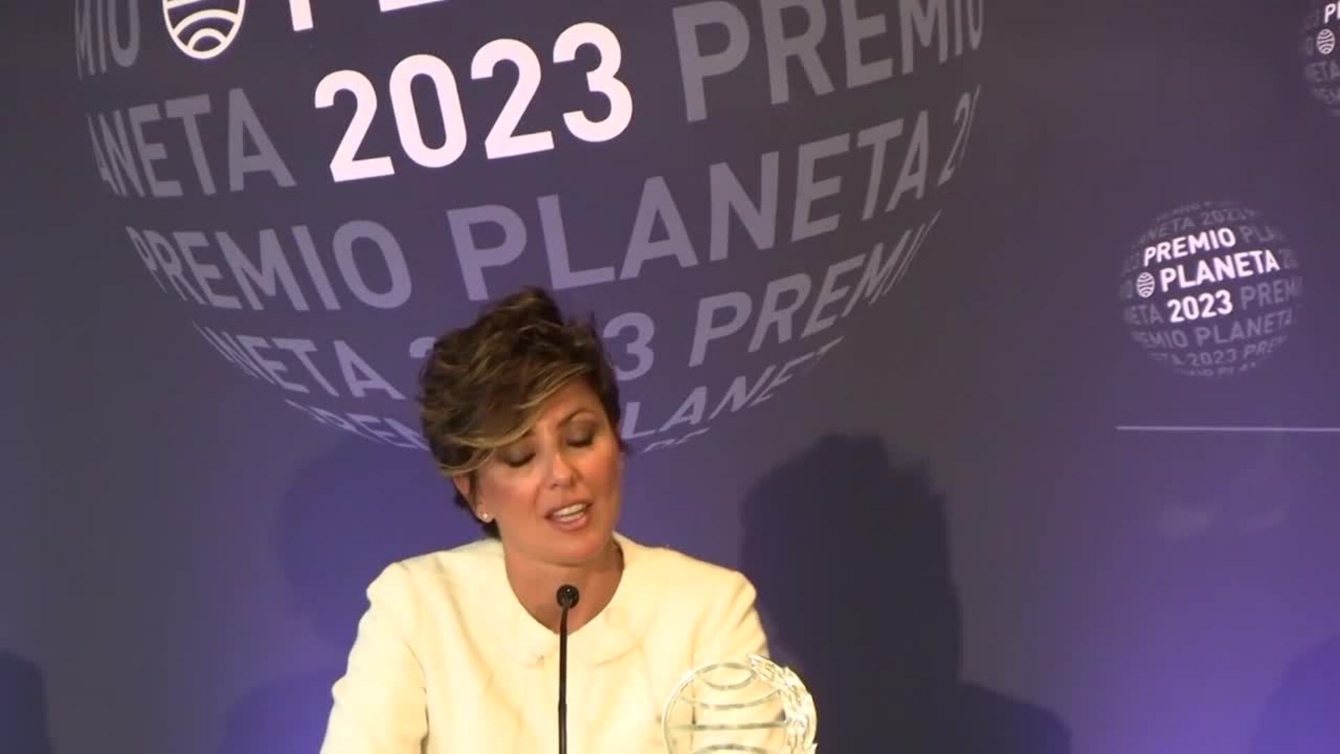 Sonsoles Ónega gana el Premio Planeta con una historia sobre la &quot;búsqueda de la verdad&quot;