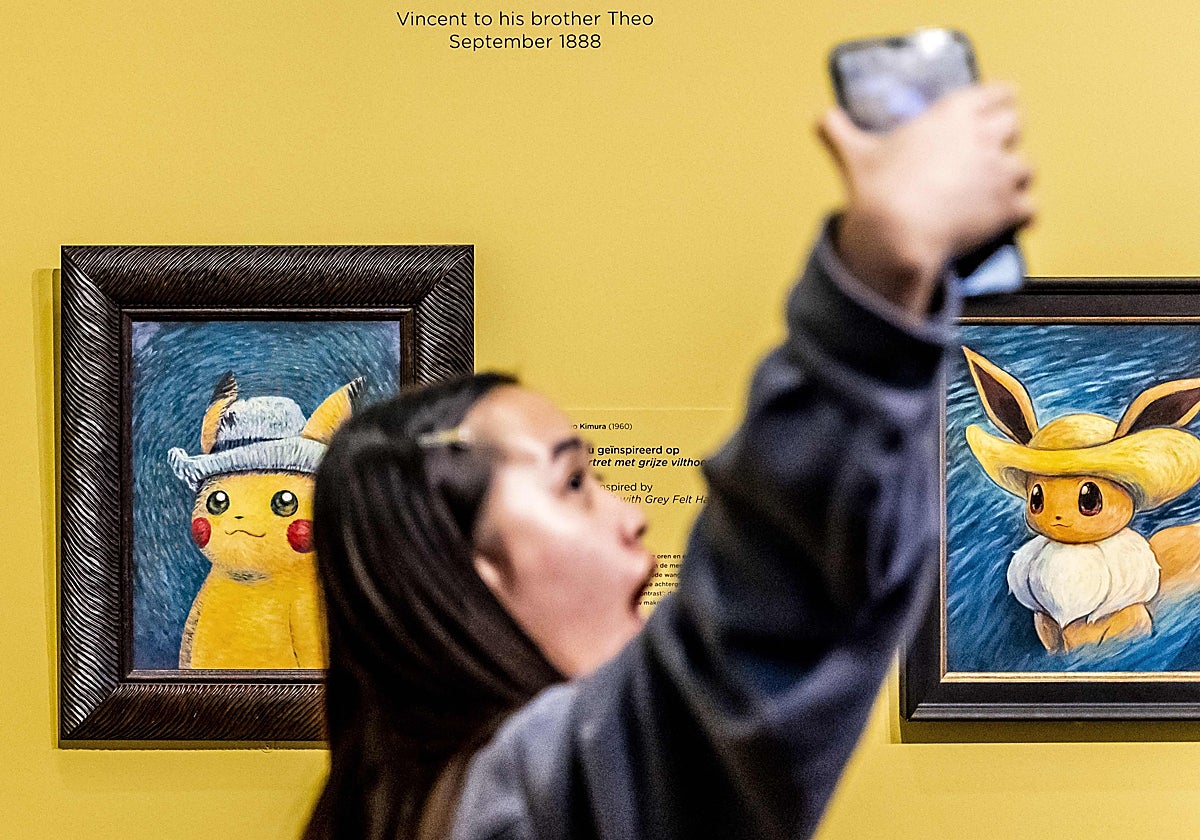 Exposición en el Museo Van Gogh de Ámsterdam de cuadros de artistas inspirados en Pokémon