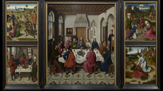 Dieric Bouts. 'La Última Cena' (ca. 1464-68)