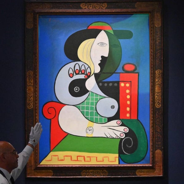 Más de 130 millones de euros por 'La mujer del reloj', Picasso sigue batiendo récords