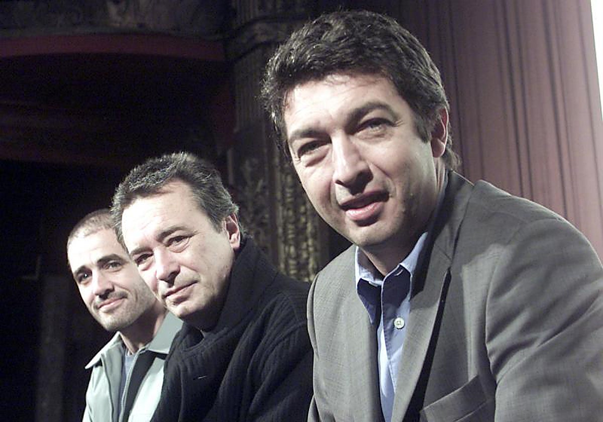 Ricardo Darín, Óscar Martínez y Germán Palacios en 'Art' (2003)
