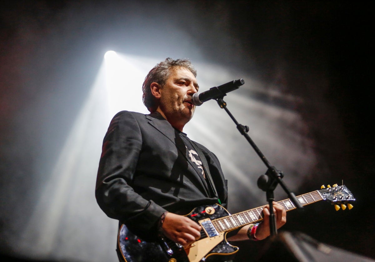 Miguel Costas, durante un concierto en solitario