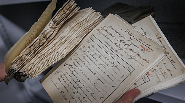 Legajos sobre Federico Gravina