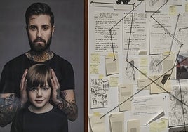 'Mis familias (1988-2024)', el complejo libro de familia de Abel Azcona reunido en La Panera