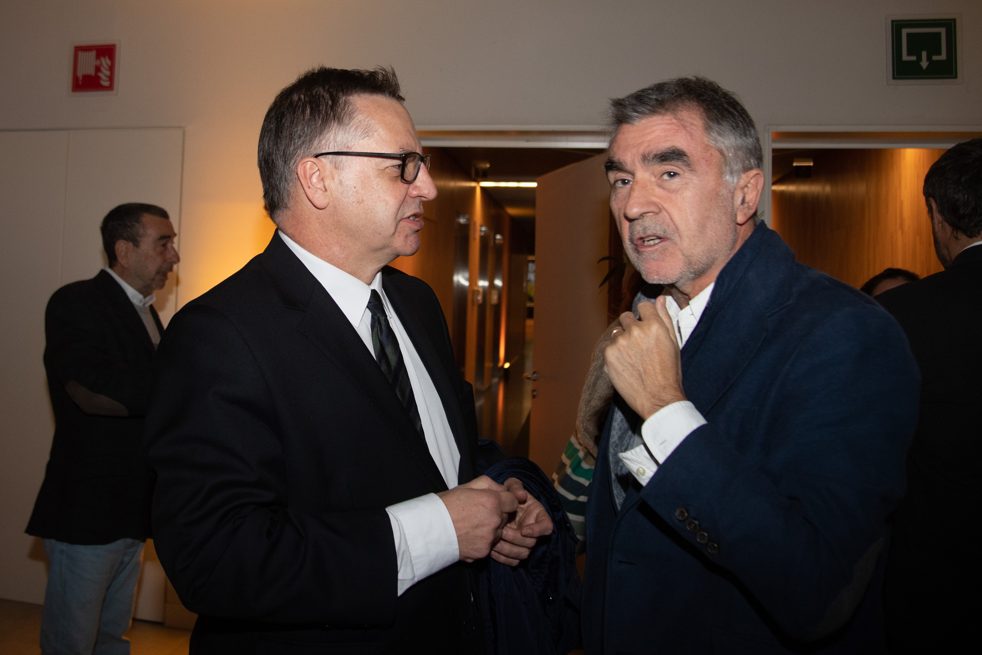 Íñigo Noriega Gómez director de El Correo e Iñaki Arechabaleta, adjunto al consejero delegado de Vocento