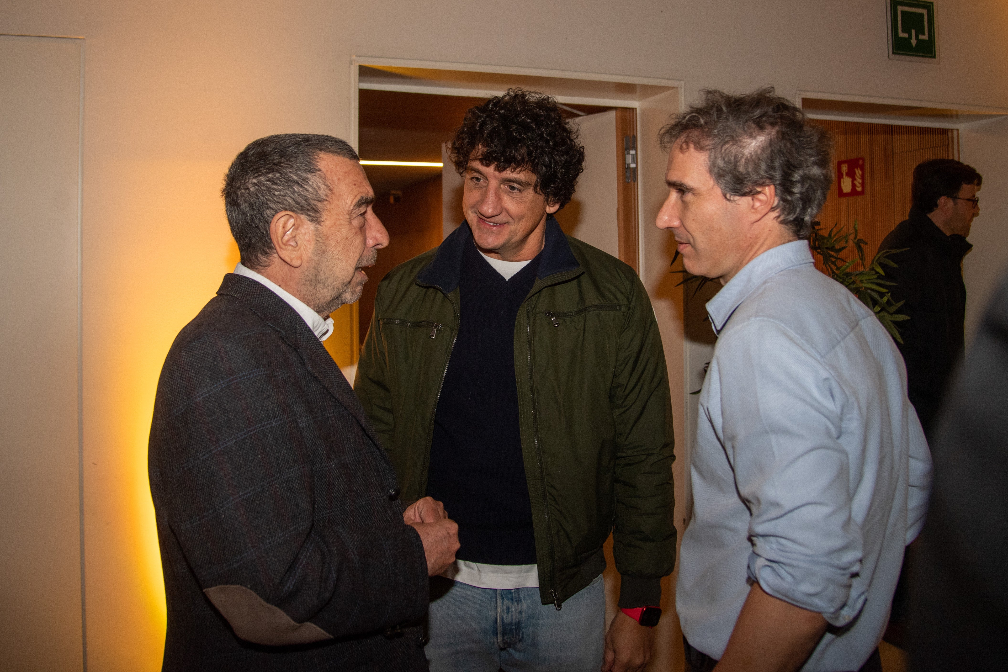Javier Ors, Jero García y José Luis Garci 