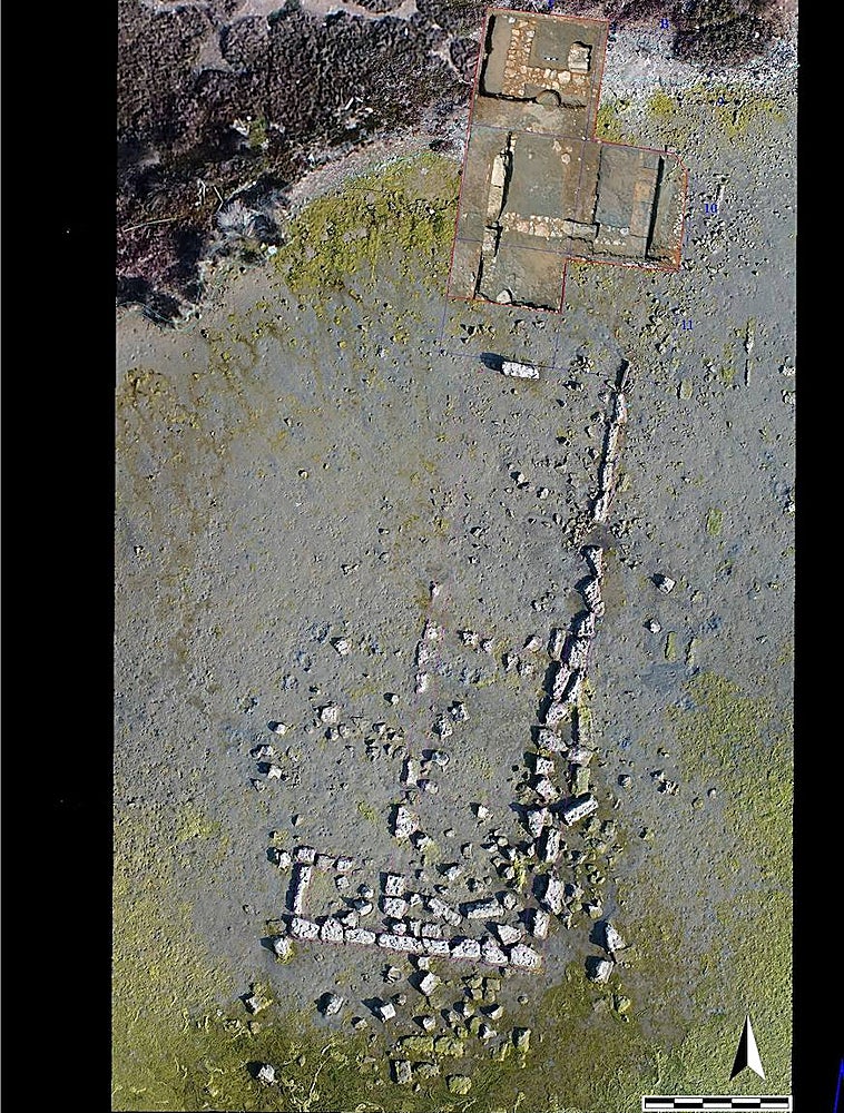 Imagen - Foto aérea de la stoa