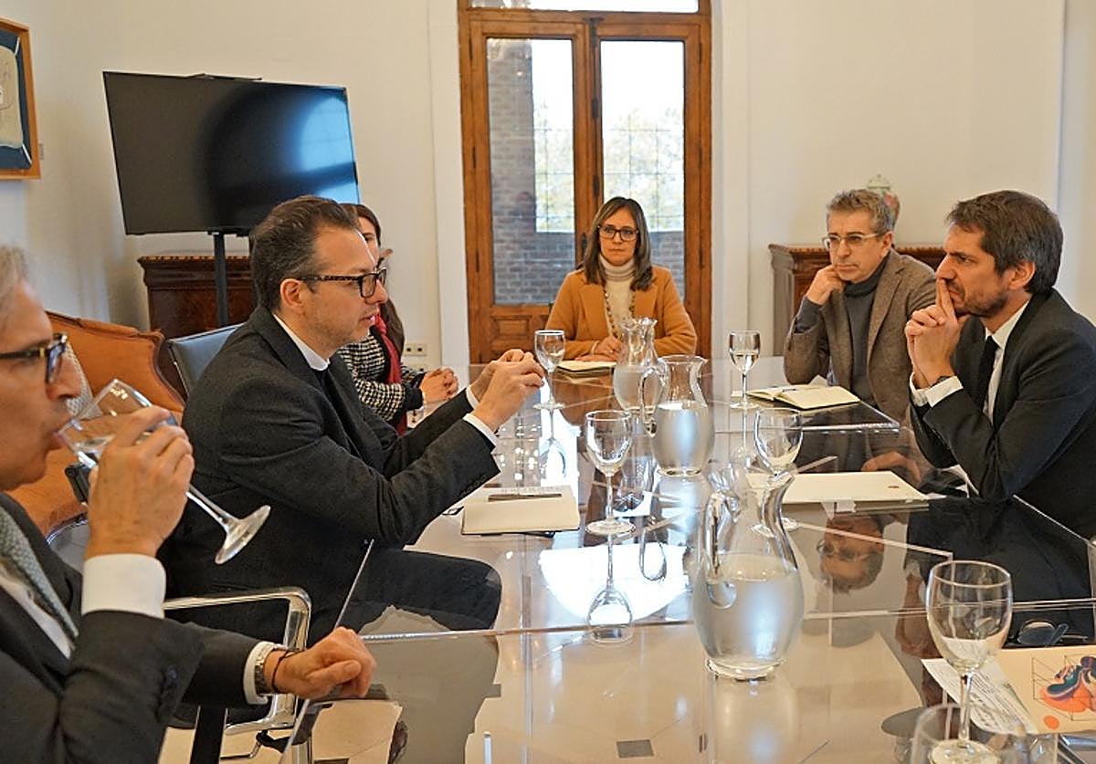 Reunión entre los ministros de Cultura de España y Colombia