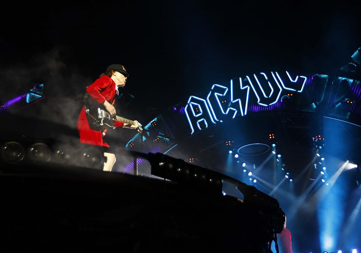 Concierto9 de AC/DC en 2016. (ARCHIVO)