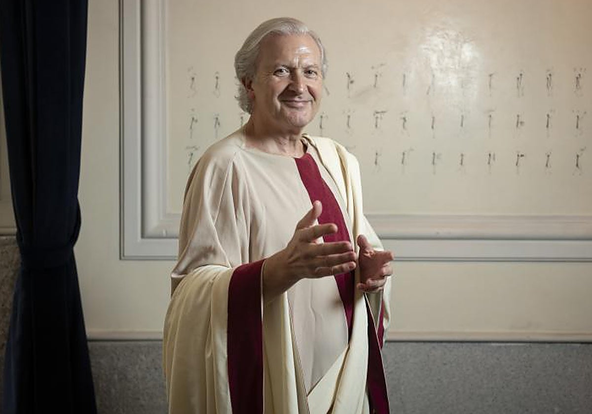 Emilio del Río (Logroño, 1963), latinista conspicuo especialista en Séneca