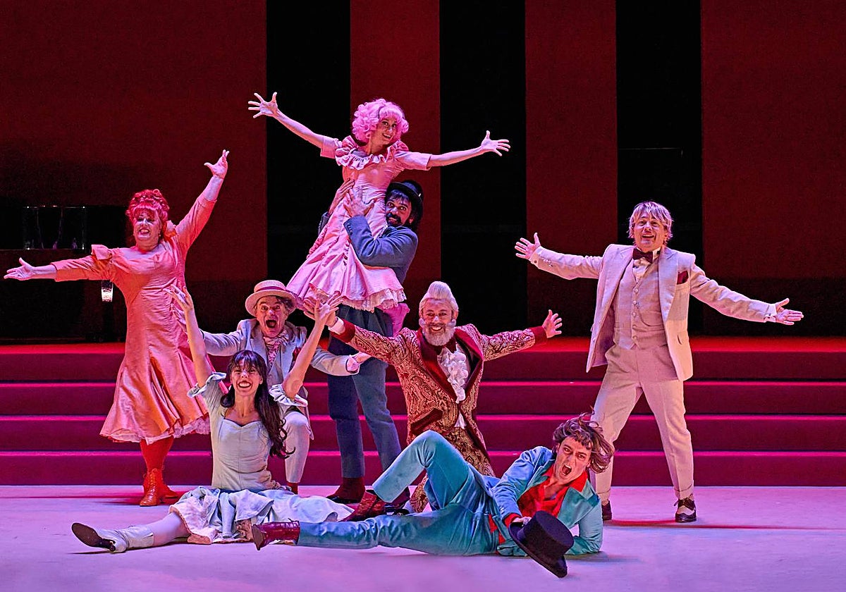 Una escena de 'Los bufos madrileños'