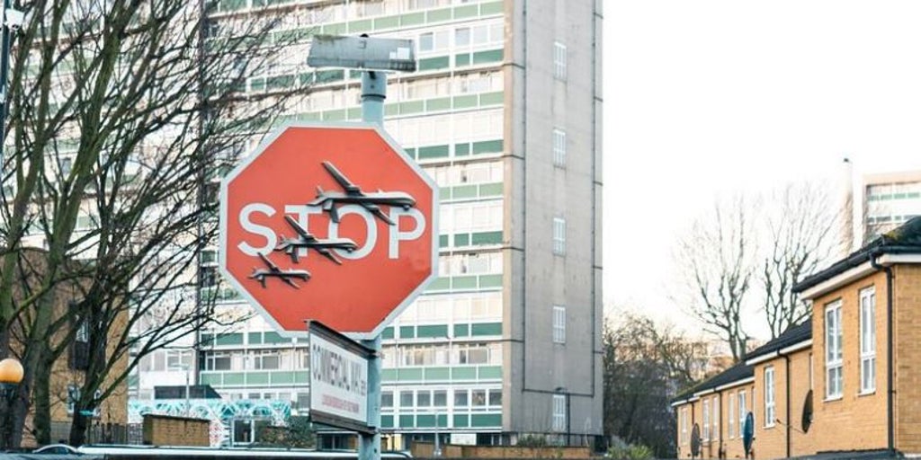 Banksy’nin son eserini çalan hırsız, yazarın eserini kendi ağlarında gösterdikten yarım saat sonra tutuklandı