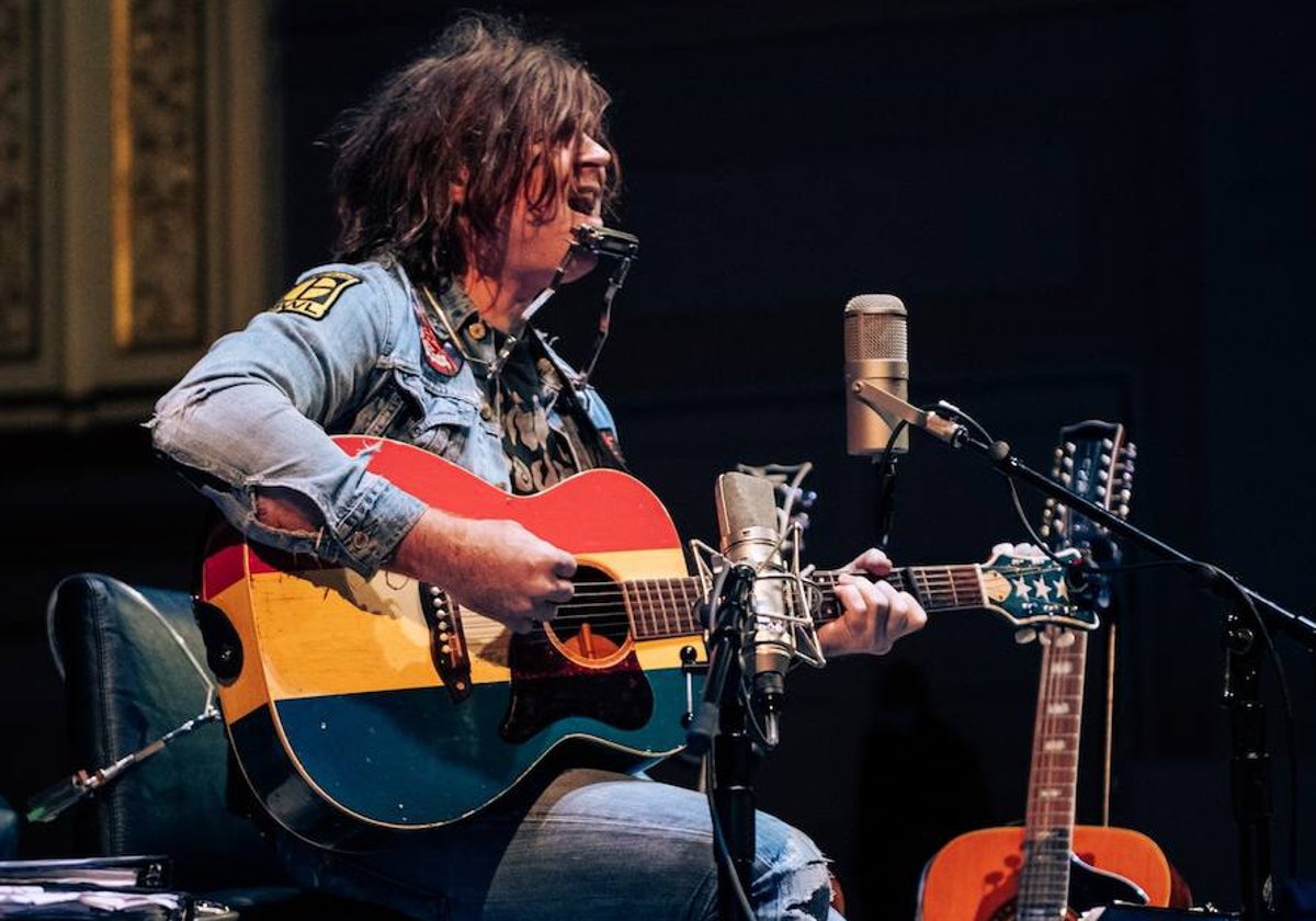 Adams, durante una actuación en el Carnegie Hall de Nueva York