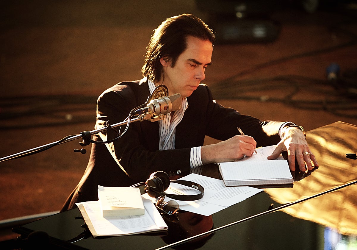 Nick Cave, en una imagen promocional de 'Skeleton Tree'