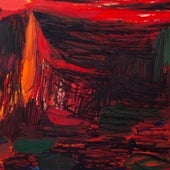 'Aunque es de noche', de Nelo Vinuesa en la galería Casado Santapau: pintar con nocturnidad