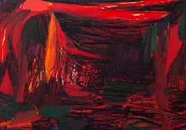 'Aunque es de noche', de Nelo Vinuesa en la galería Casado Santapau: pintar con nocturnidad