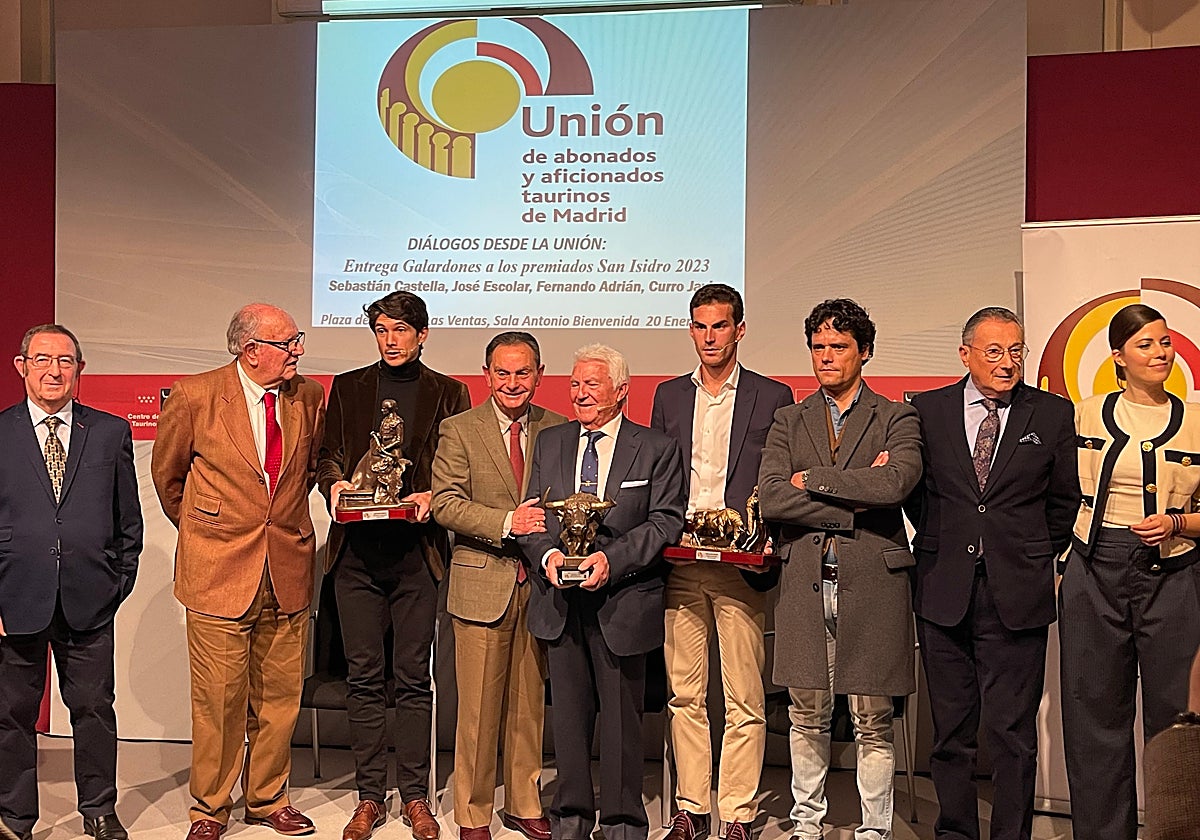 Los premiados en Las Ventas