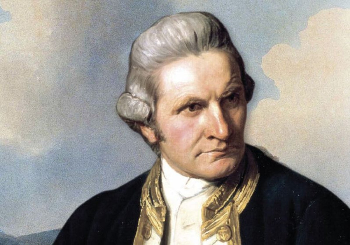 El capitán James Cook