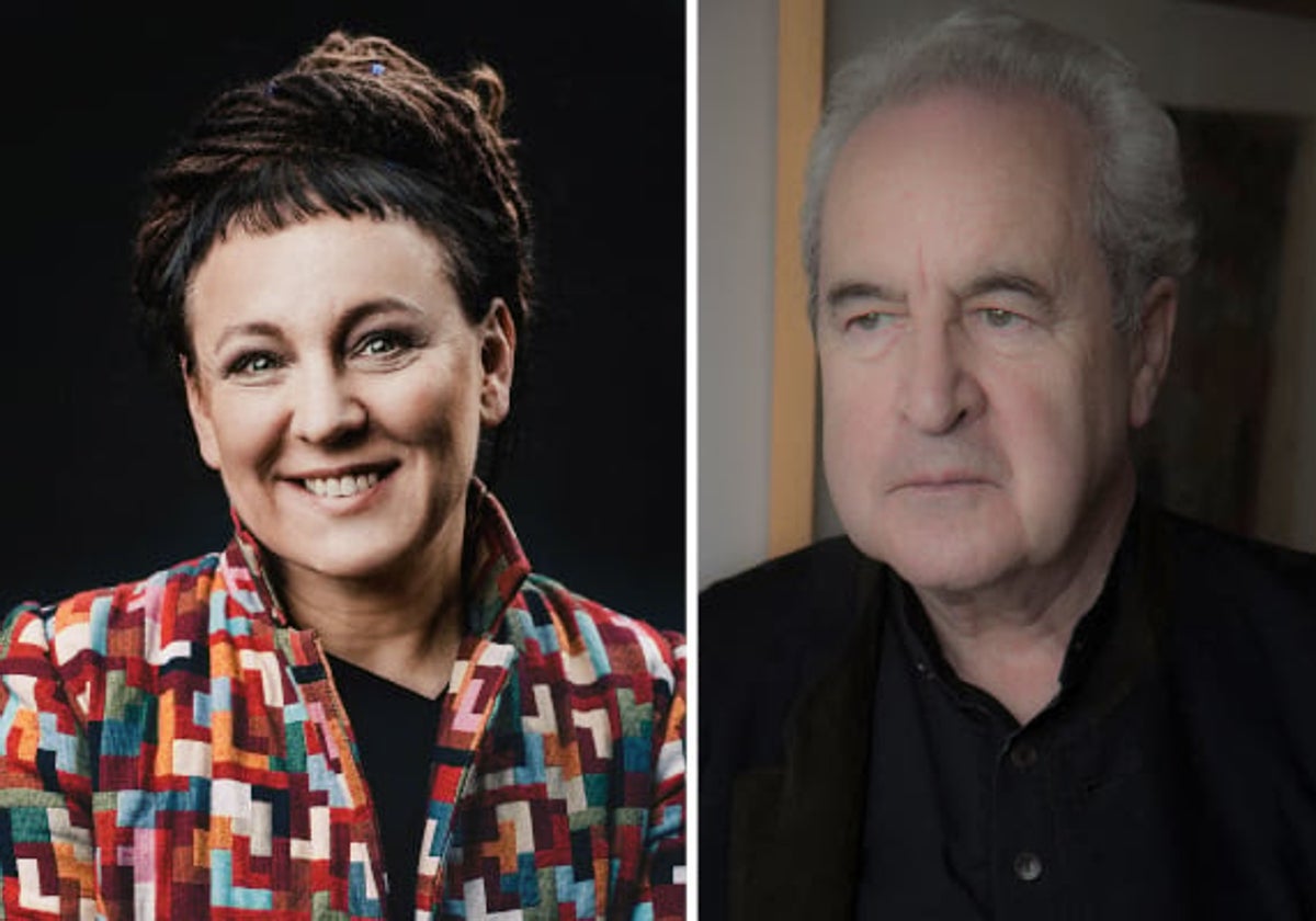 Olga Tokarzcuk y John Banville