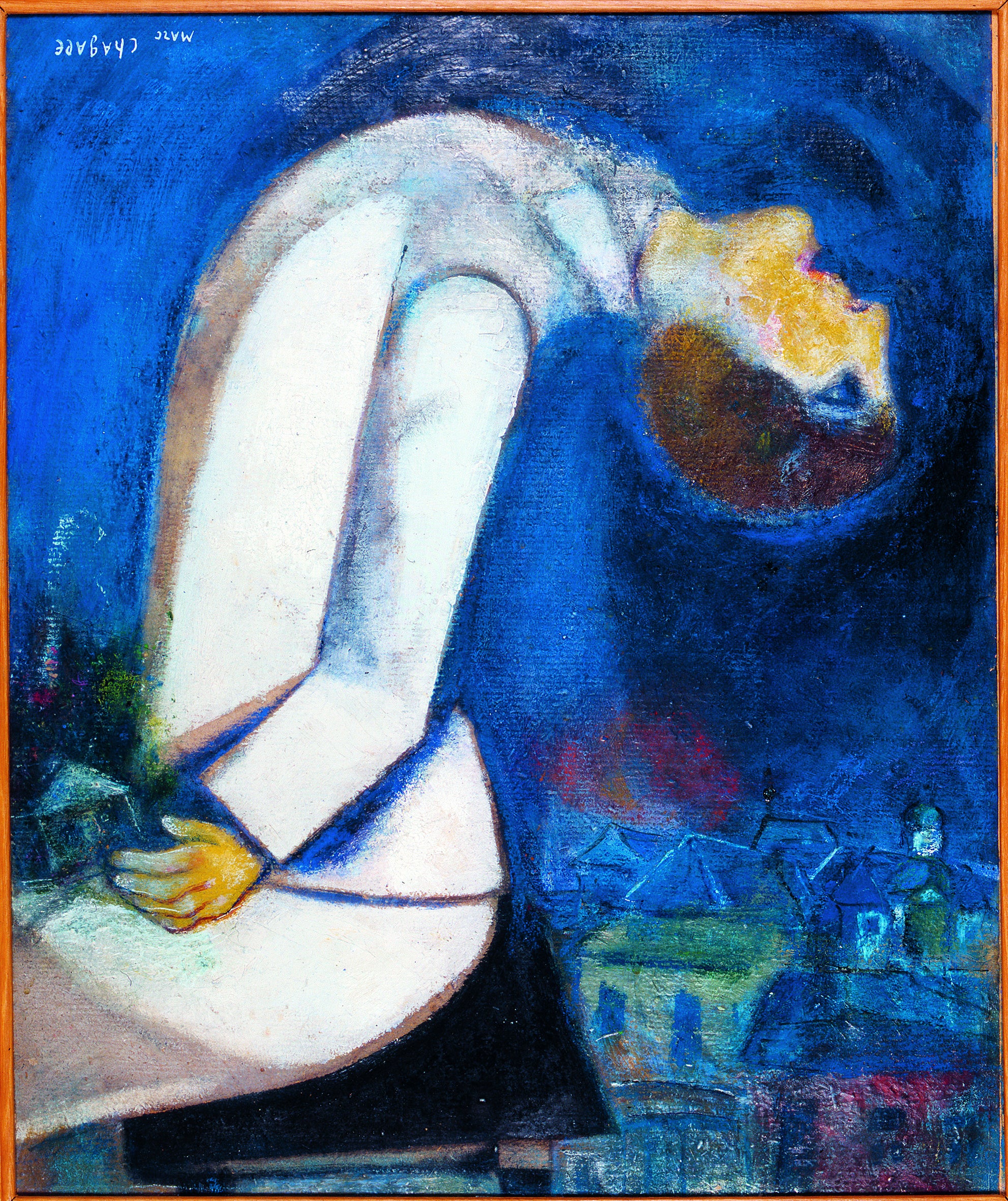 'El hombre de la cabeza al revés' (1919)