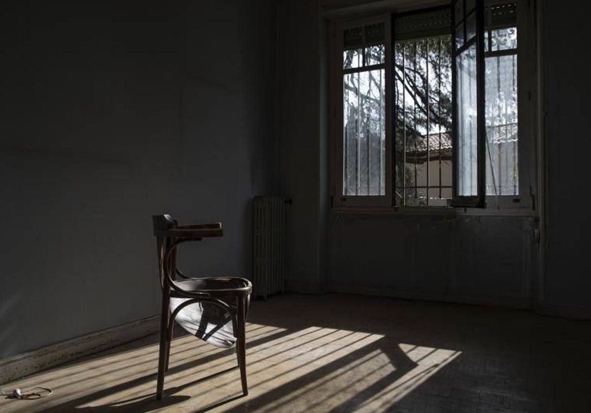 Una de las habitaciones de la casa Vicente Aleixandre