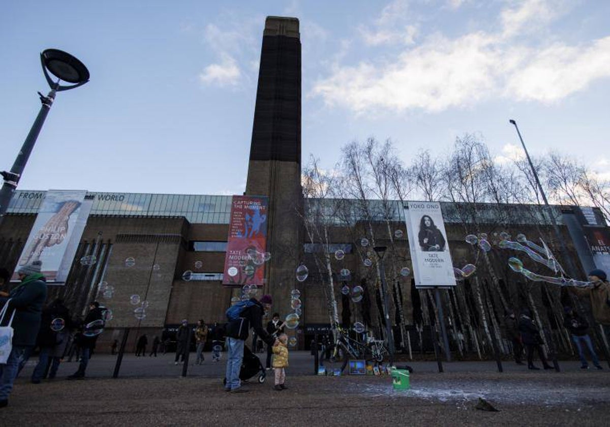 Fachada de la Tate Modern en Londres, uno de los museos a los que afecta el cambio de legislación