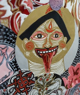 Imagen secundaria 2 - En las imágenes, detalle de las obras de la primera sala