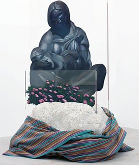 Imagen secundaria 2 - Arriba, 'Máscaras mestizas V' (