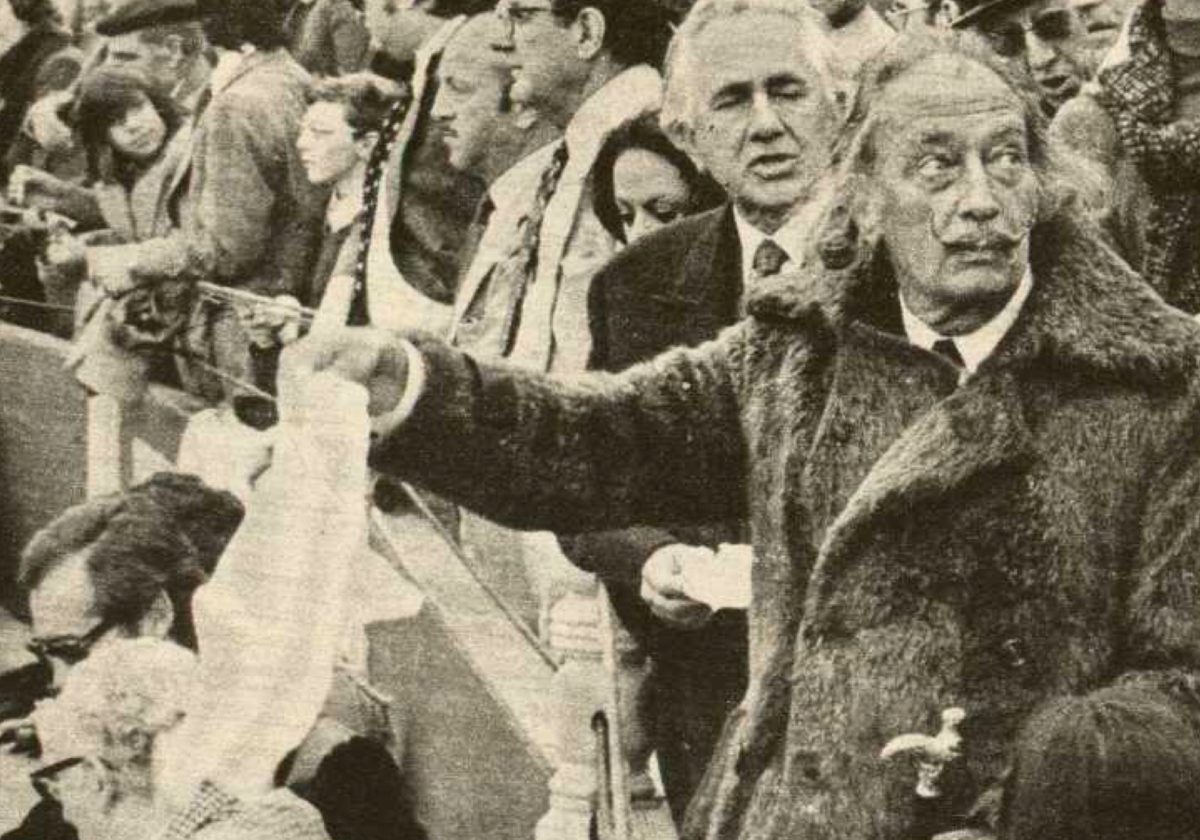 El día que Dalí se fue a los toros de Carabanchel